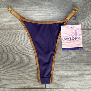 Purple and Tan Thong